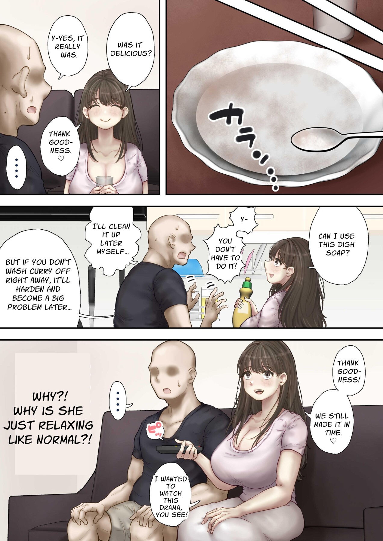 Hentai Manga Comic-These Babes Who Live In The Same Building Complex Bring Me Delicious Snacks Every Night-Read-6